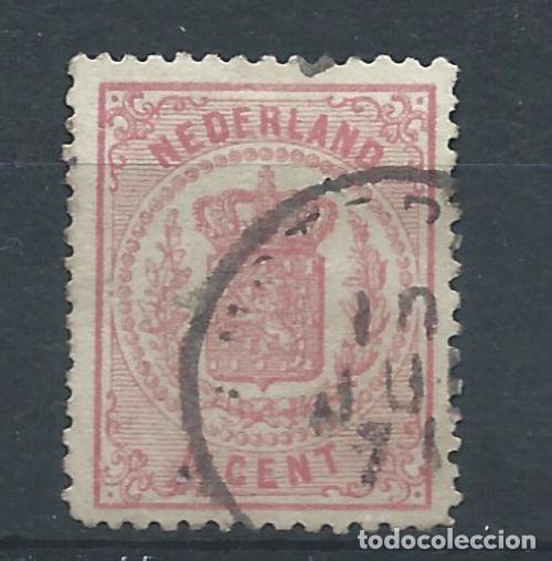 Sellos: Pays Bas N&deg;16 Obl (FU) 1869/71 - Armoiries nationales