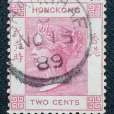 Sellos: SELLO POSTAL DE HONG KONG 1882 VICTORIA, NUEVA MARCA DE AGUA