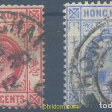 Sellos: 645664 USED HONG KONG 1904