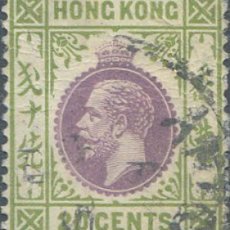 Sellos: 645693 USED HONG KONG 1912 GEORGE V