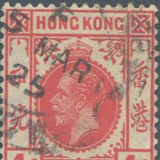 Sellos: 645705 USED HONG KONG 1921 GEORGE V