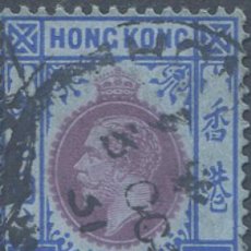 Sellos: 645714 USED HONG KONG 1921 GEORGE V