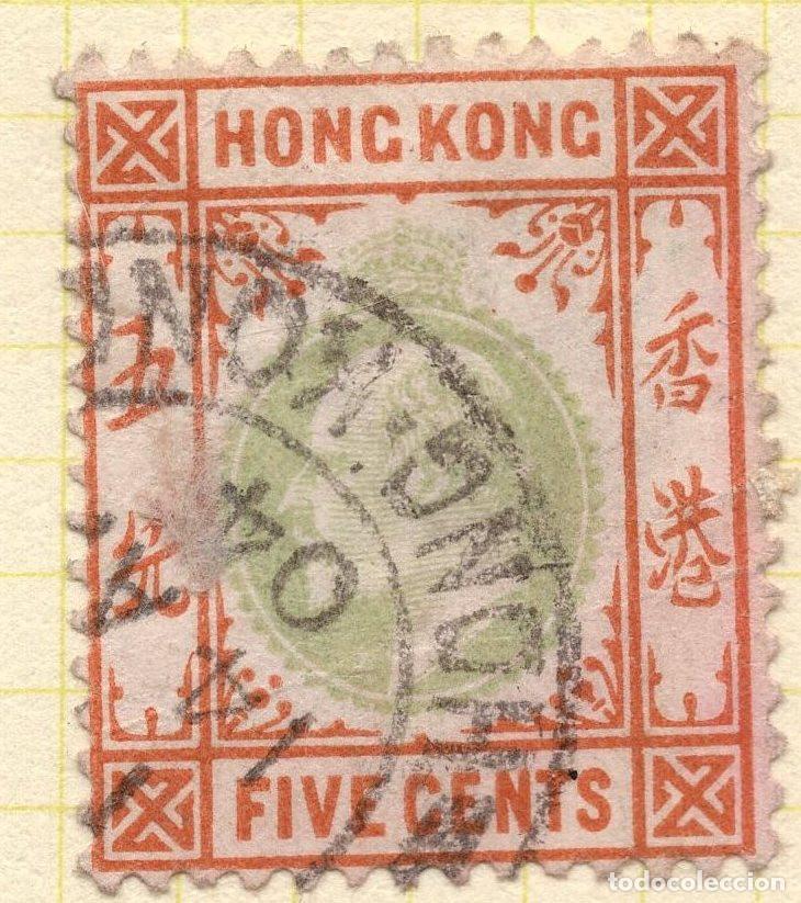 Sellos: HONG KONG 1903 STAMP MICHEL HK 64