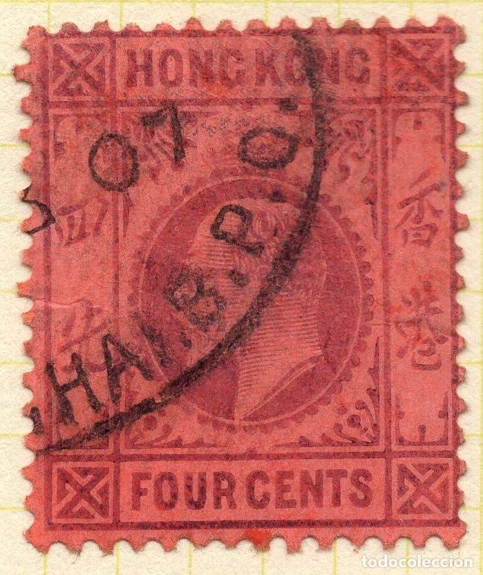 Sellos: HONG KONG 1906 STAMP MICHEL HK 77