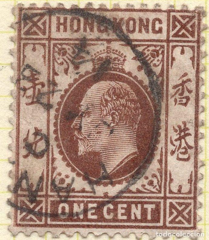 Sellos: HONG KONG 1910 STAMP MICHEL HK 91
