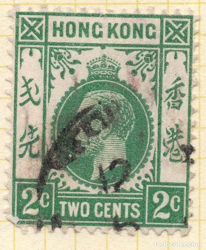 Sellos: HONG KONG 1921 STAMP MICHEL HK 115B