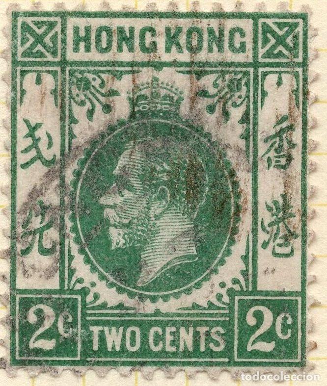 Sellos: HONG KONG 1912 STAMP MICHEL HK 99