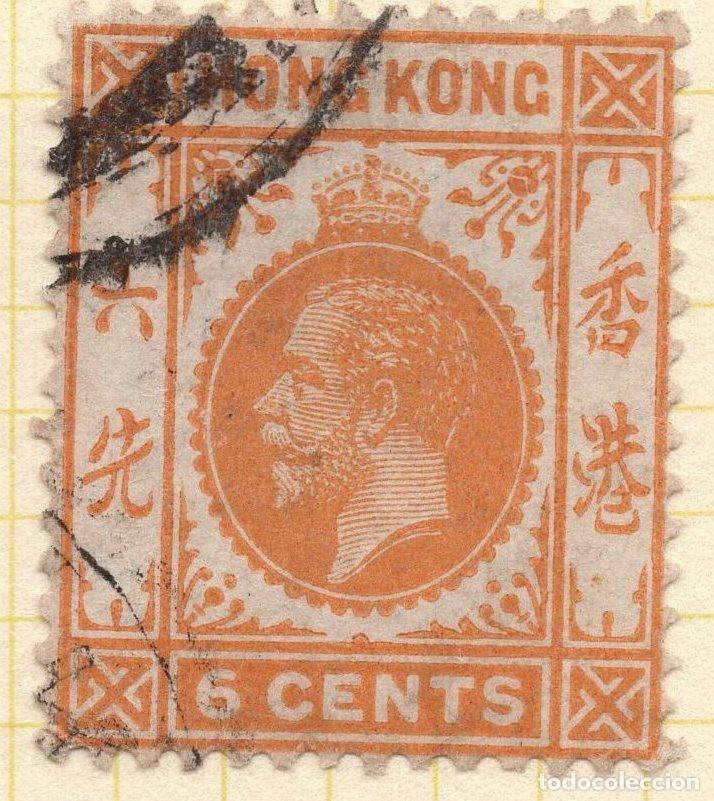 Sellos: HONG KONG 1912 STAMP MICHEL HK 101
