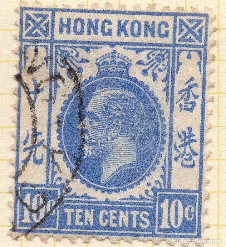 Sellos: HONG KONG 1912 STAMP MICHEL HK 103