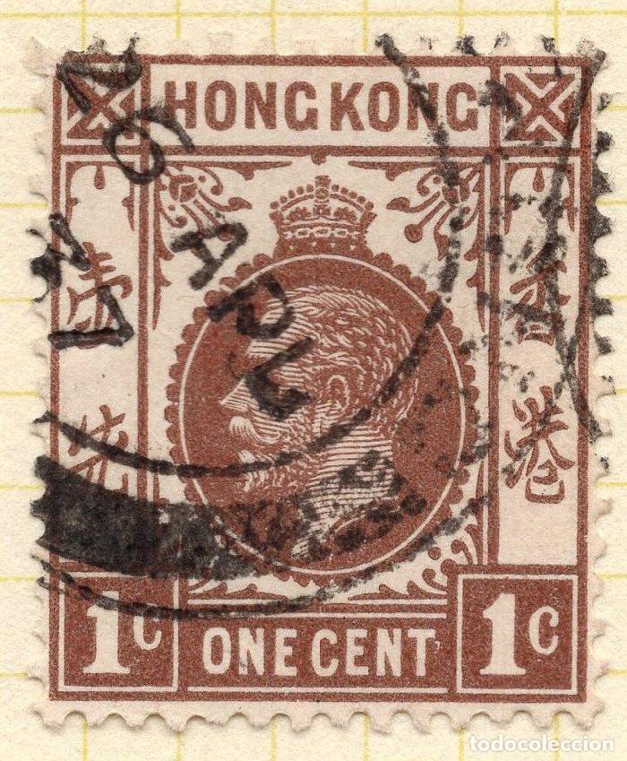 Sellos: HONG KONG 1921 STAMP MICHEL HK 114