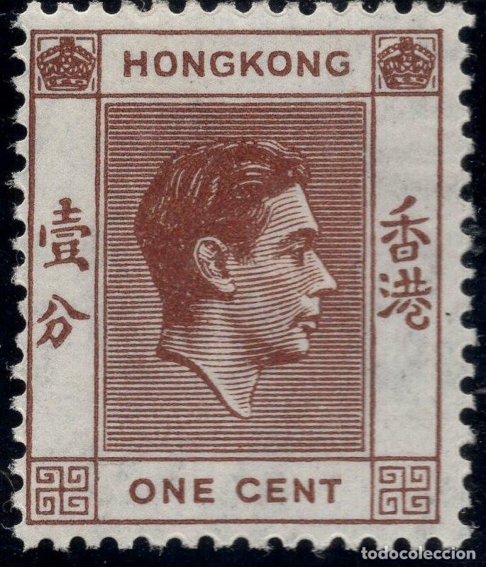 Sellos: HONG KONG 1938 STAMP MICHEL HK 139
