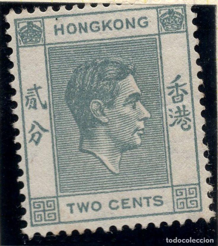 Sellos: HONG KONG 1938 STAMP MICHEL HK 140