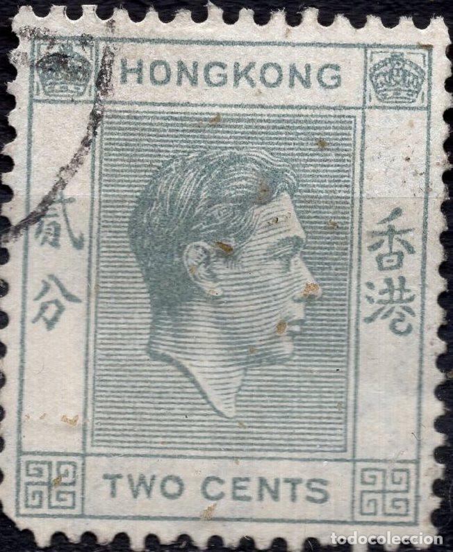 Sellos: HONG KONG 1938 STAMP MICHEL HK 140