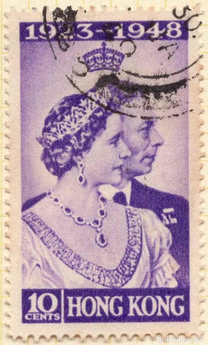 Sellos: HONG KONG 1948 STAMP MICHEL HK 171