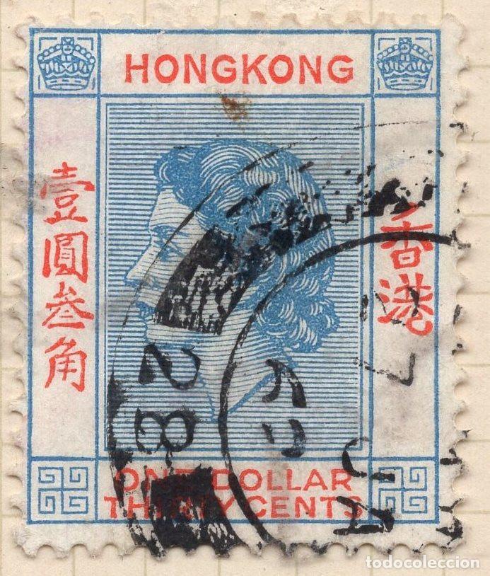 Sellos: HONG KONG 1954 STAMP MICHEL HK 188