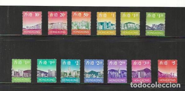 Sellos: HONG KONG N&ordm; 818 AL 830 (**)
