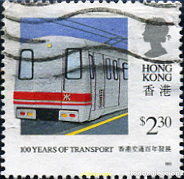 Sellos: 286600 USED HONG KONG 1991 CENTENARIO DE LOS TRANSPORTES PUBLICOS