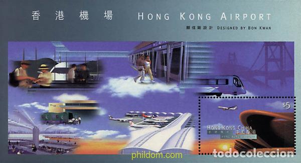 Sellos: 55098 MNH HONG KONG 1998 NUEVO AEROPUERTO DE HONG KONG