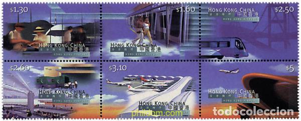 Sellos: 252906 MNH HONG KONG 1998 NUEVO AEROPUERTO DE HONG KONG