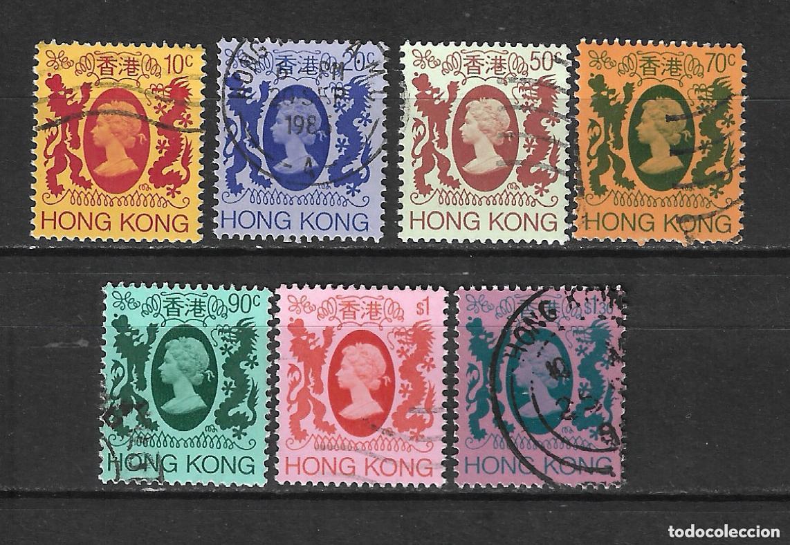 Stamps: hong kong 1982 sellos usado 3&euro; - 1/9