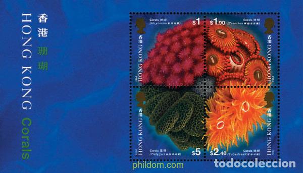 Sellos: 53214 MNH HONG KONG 1994 CORALES