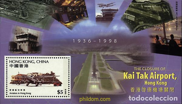 Briefmarken: 46515 MNH HONG KONG 1998 CLAUSURA DEL AEROPUERTO DE KAI TAK