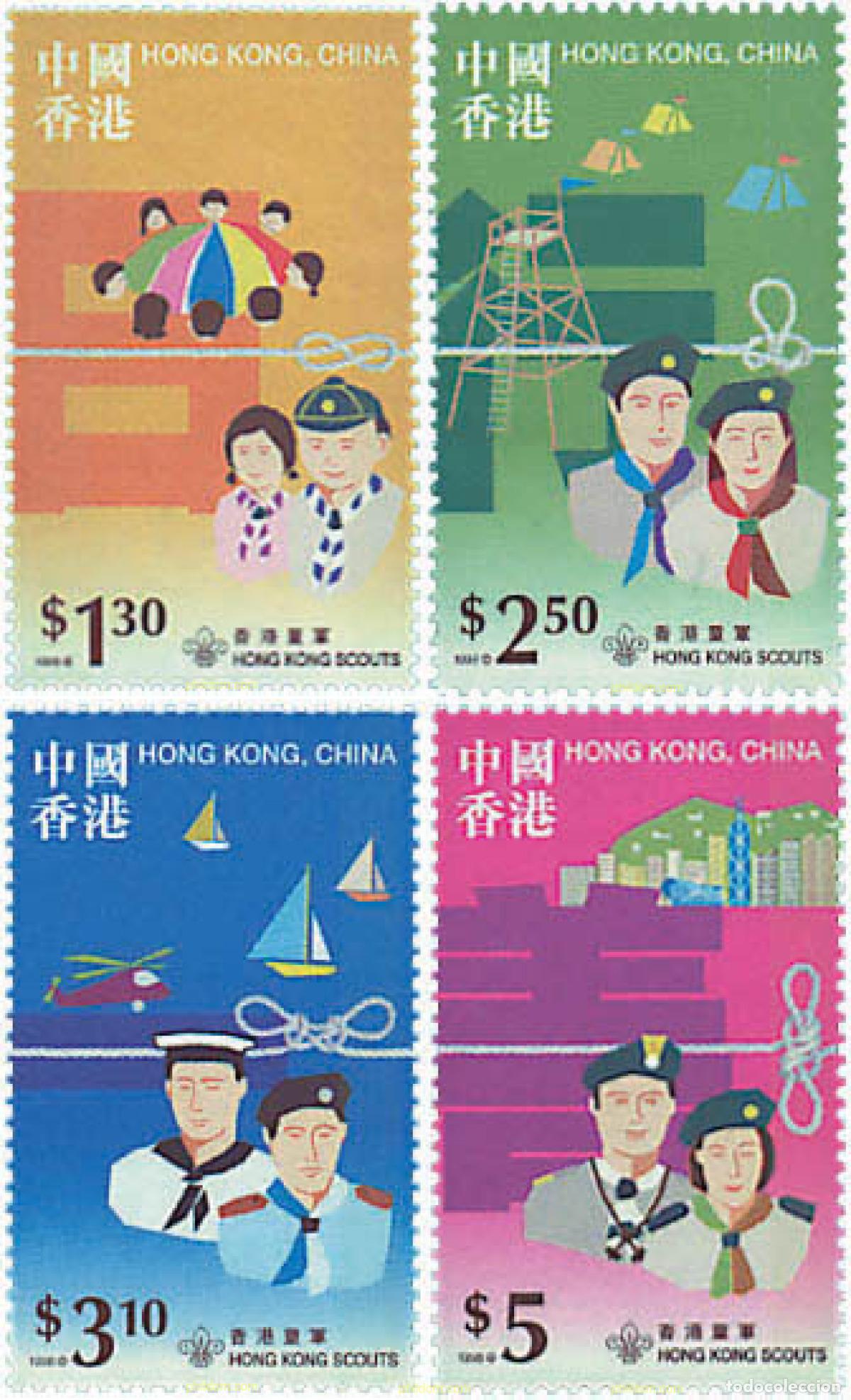 Briefmarken: 65885 MNH HONG KONG 1998 ESCULTISMO