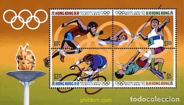 Selos: 54765 MNH HONG KONG 1992 25 JUEGOS OLIMPICOS VERANO BARCELONA 1992
