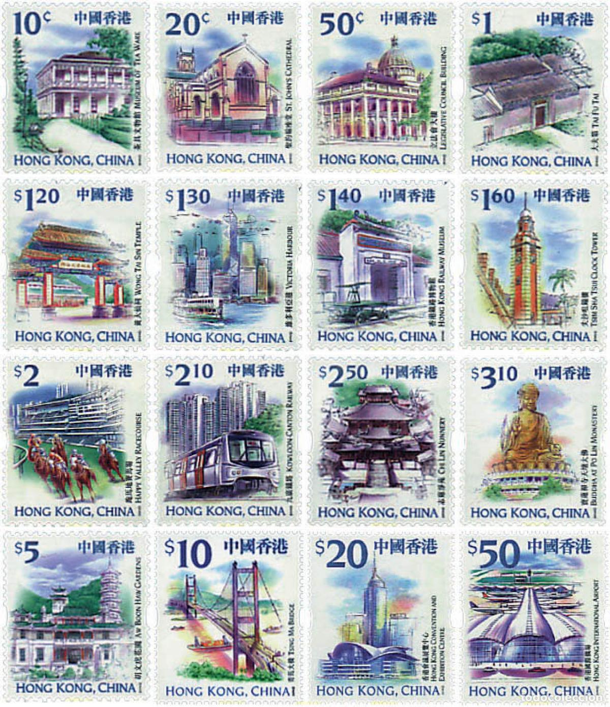 Sellos: 74929 MNH HONG KONG 1999 MOTIVOS VARIOS