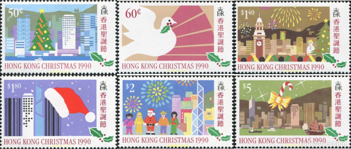 Sellos: 55078 MNH HONG KONG 1990 NAVIDAD