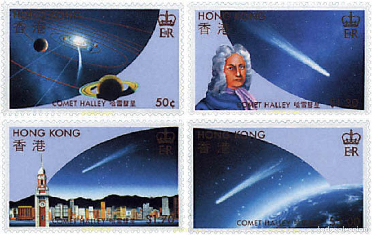 Sellos: 61378 MNH HONG KONG 1986 EL COMETA HALLEY