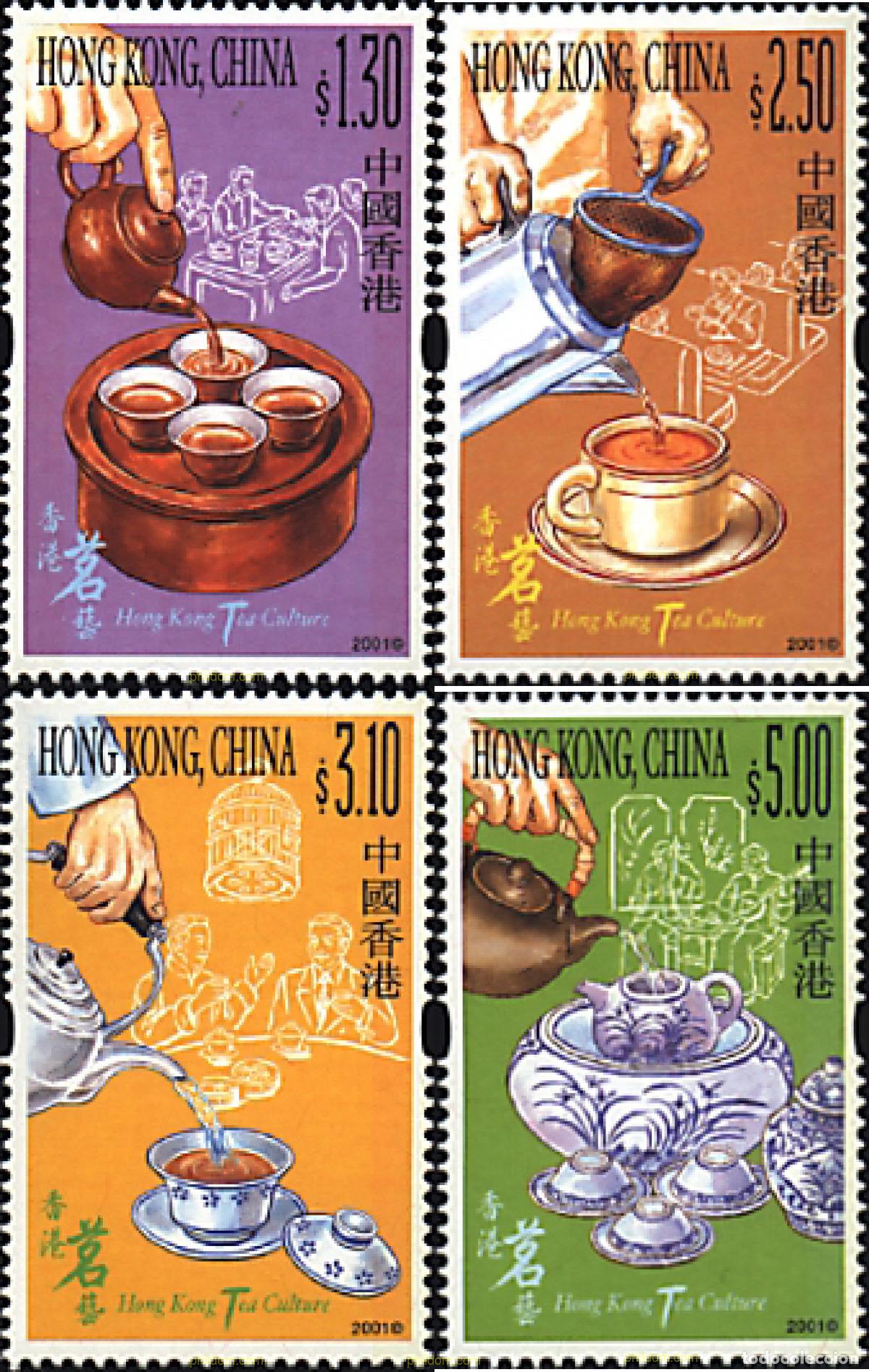 Sellos: 77989 MNH HONG KONG 2001 CULTURA DEL TE