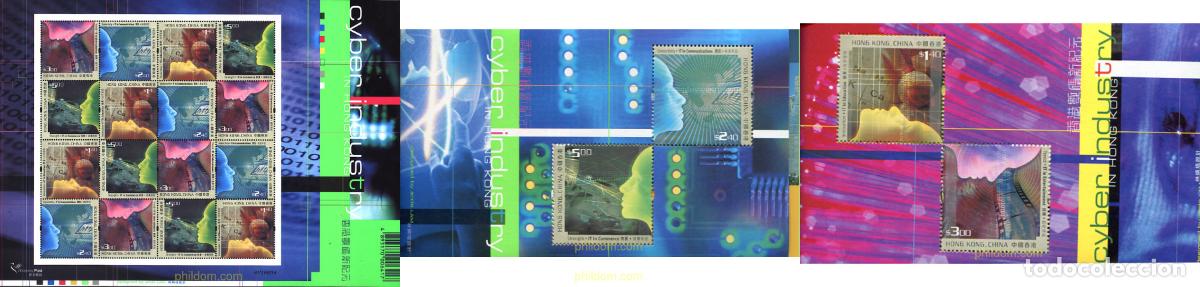 Sellos: 12334 MNH HONG KONG 2002 CYBER-INDUSTRIA