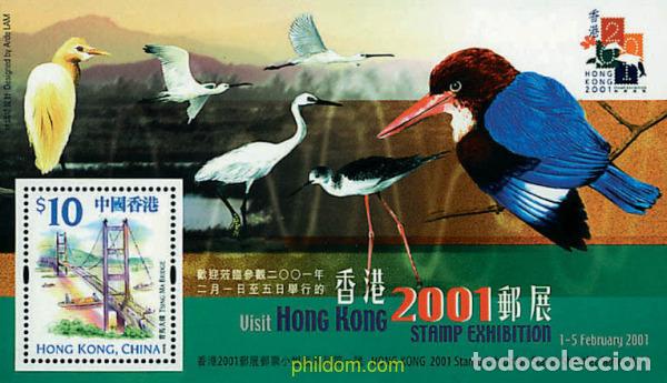 Sellos: 99940 MNH HONG KONG 2000 HONG KONG 2001. EXPOSICION FILATELICA INTERNACIONAL