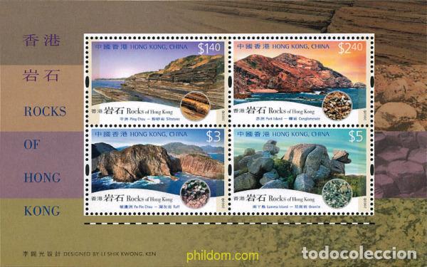 Sellos: 101203 MNH HONG KONG 2002 GEOLOGIA