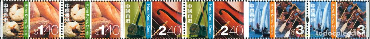 Sellos: 252895 MNH HONG KONG 2002 CULTURA ORIENTAL Y OCCIDENTAL