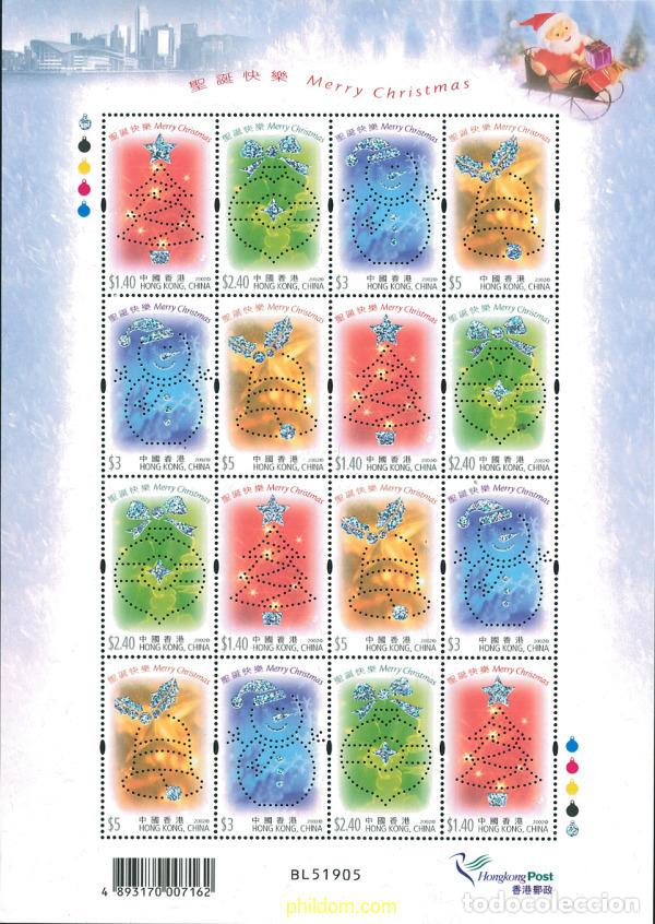 Sellos: 110800 MNH HONG KONG 2002 NAVIDAD