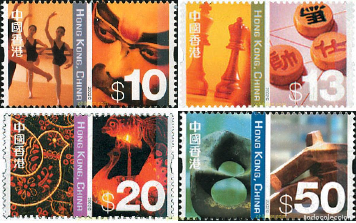 Sellos: 102934 MNH HONG KONG 2002 CULTURA ORIENTAL Y OCCIDENTAL