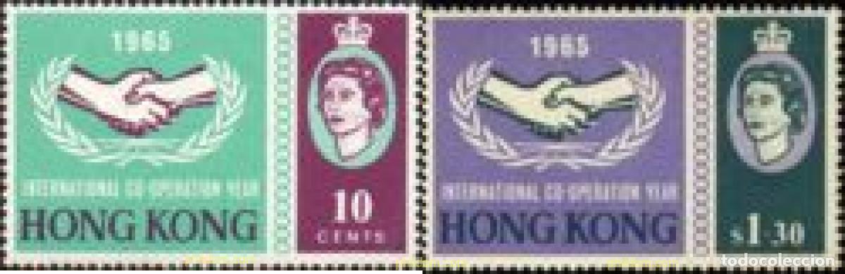 Timbres: 139931 MNH HONG KONG 1965 A&Ntilde;O DE LA COOPERACION INTERNACIONAL