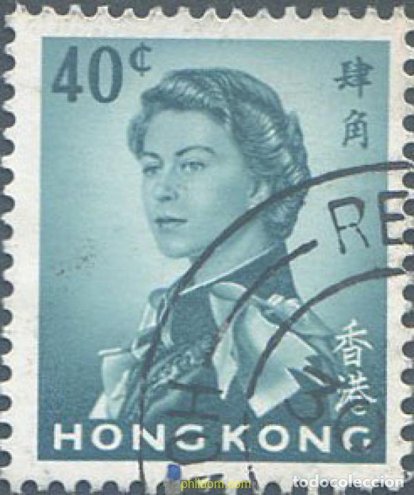 Sellos: 654037 USED HONG KONG 1962 ISABEL II