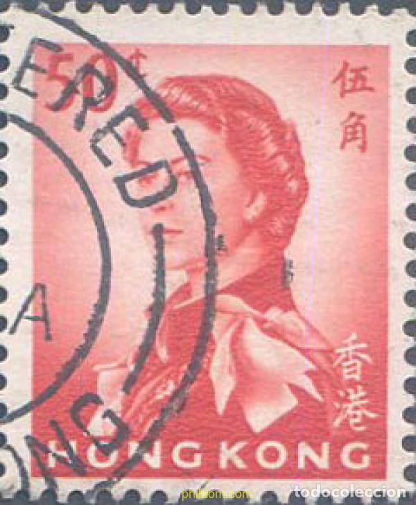 Sellos: 654042 USED HONG KONG 1962 ISABEL II