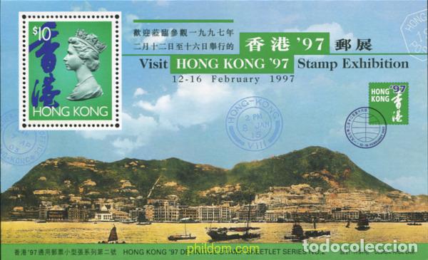 Sellos: 140152 MNH HONG KONG 1996 EXPOSICION FILATELICA INTER. DE HONG KONG 97