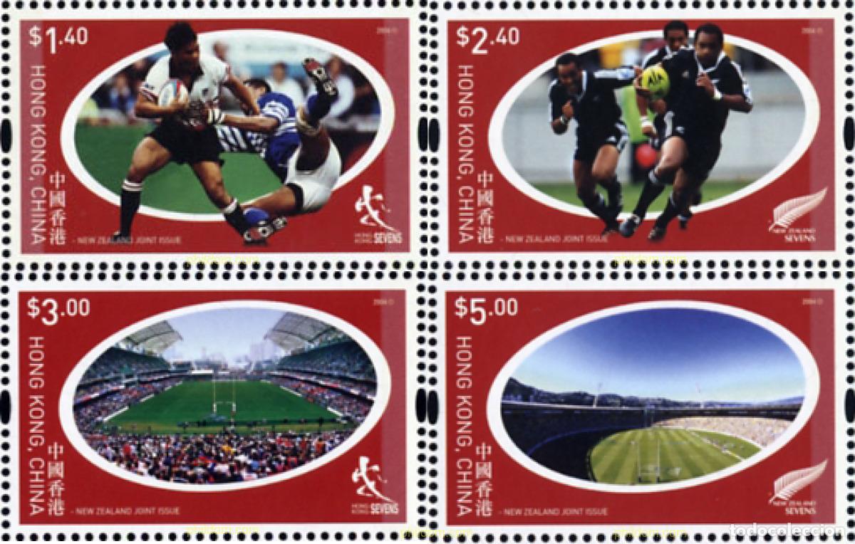 Sellos: 145298 MNH HONG KONG 2004 RUGBY