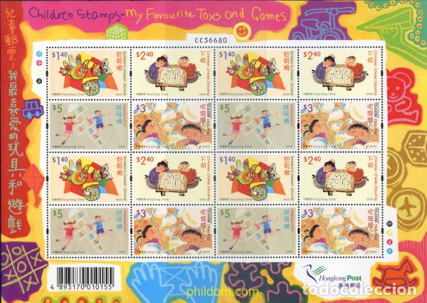 Sellos: 145705 MNH HONG KONG 2004 JUEGOS INFANTILES