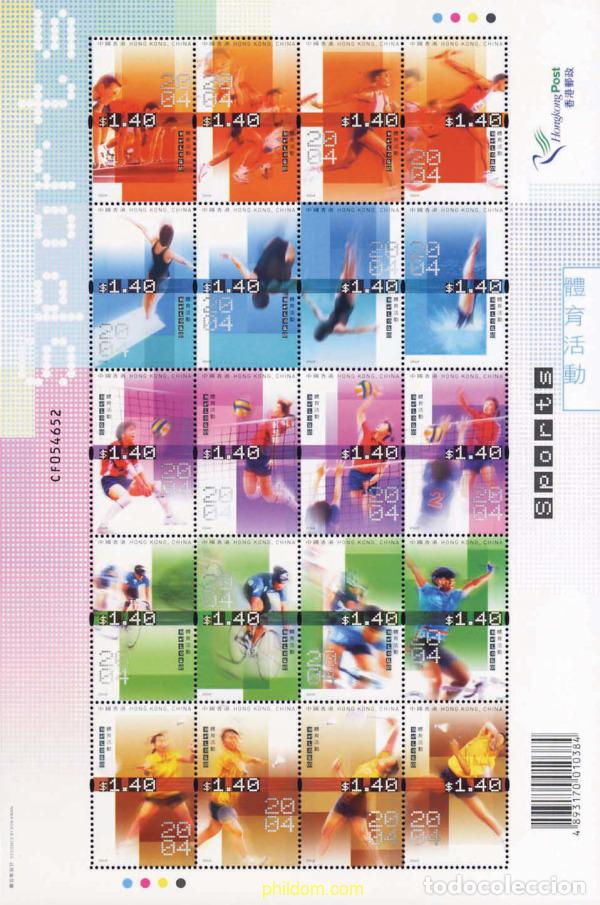 Sellos: 146364 MNH HONG KONG 2004 DEPORTES