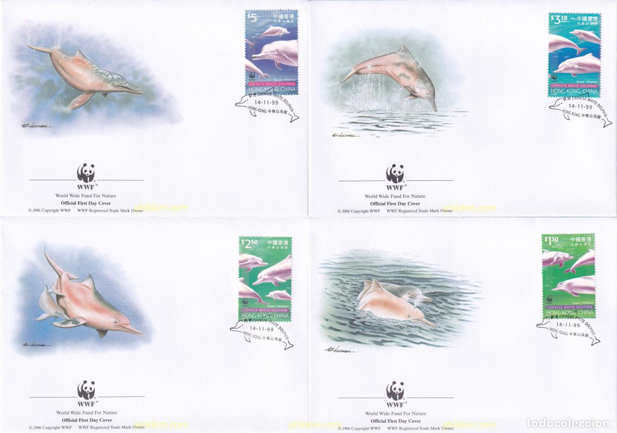 Sellos: 23251 MNH HONG KONG 1999 DELFIN BLANCO CHINO