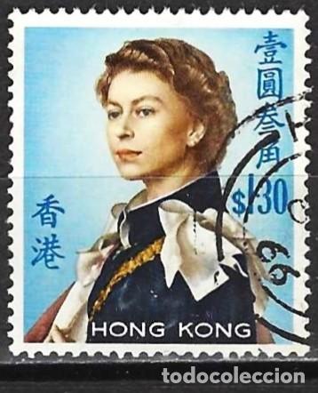 Sellos: Hong-Kong 1962 - Mi 206 Xy - YT 204 - Reina Isabel II