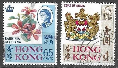 Sellos: SELLOS USADOS DE HONG KONG 1968, YT 236/ 37