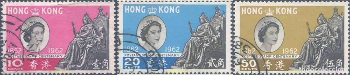 Sellos: 654019 USED HONG KONG 1962 CENTENARIO DEL SELLO