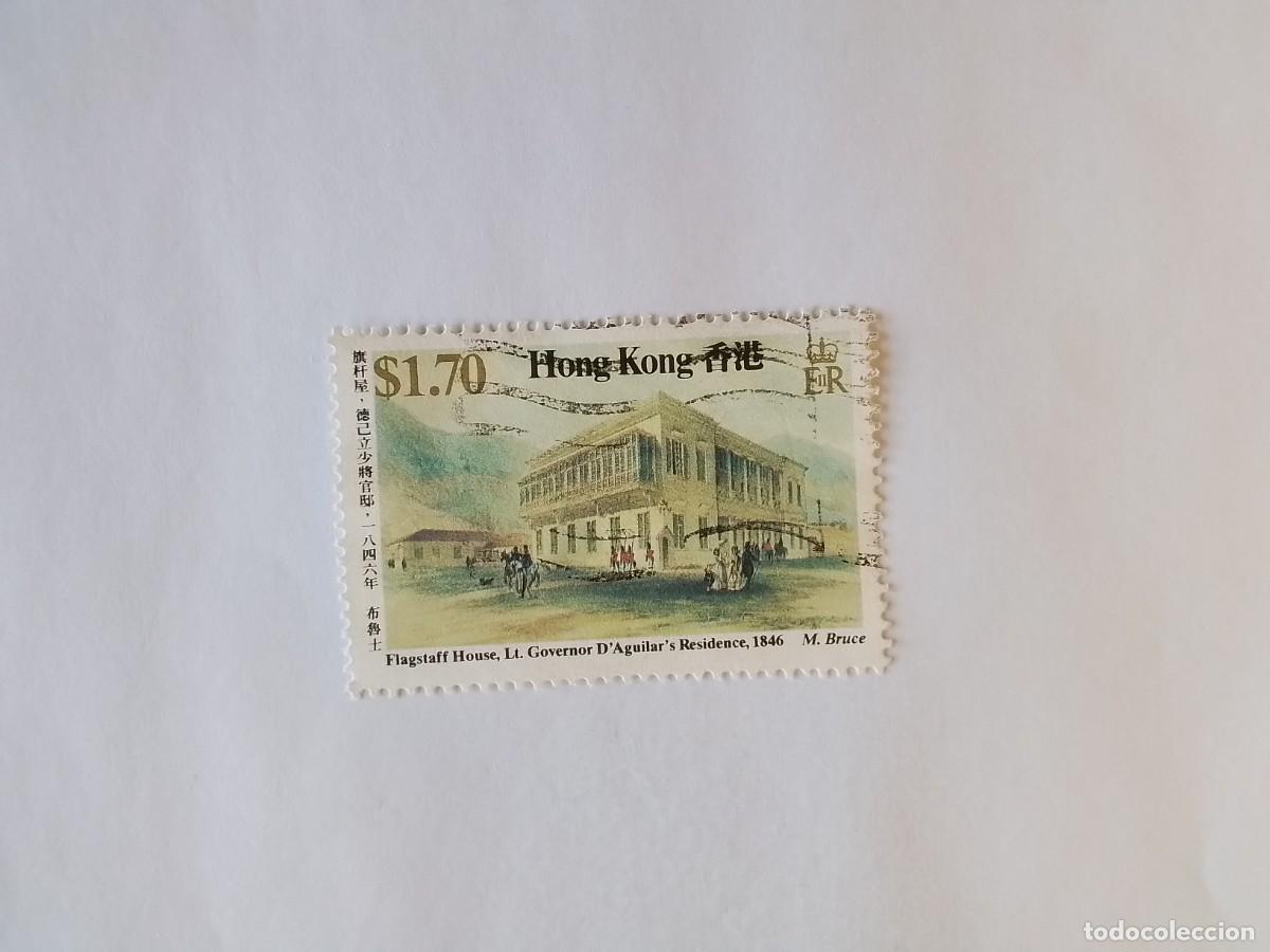 Sellos: A&Ntilde;O 1987 HONG KONG SELLO USADO
